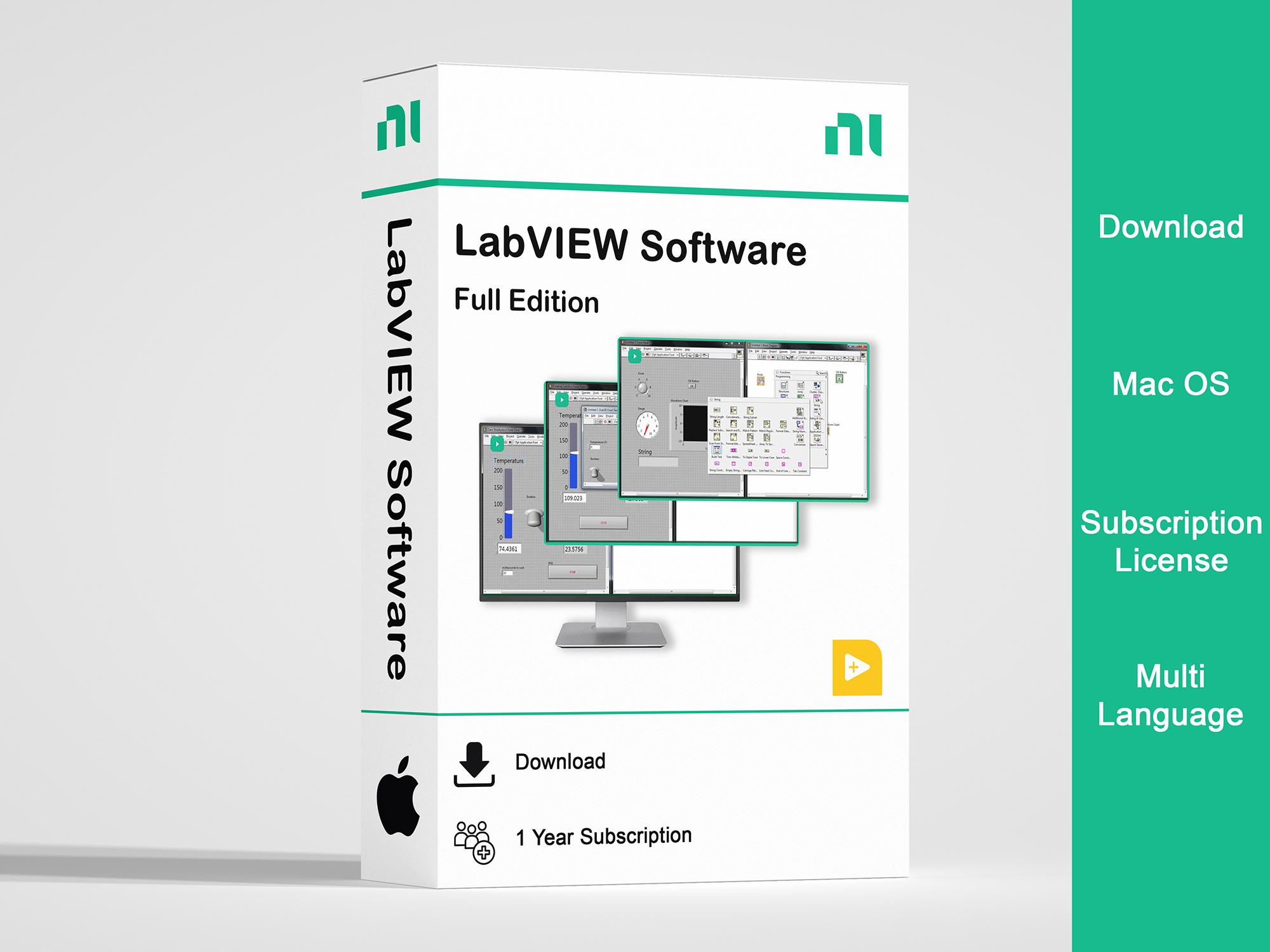 NI 788368-35 Labview Software-Full Edition