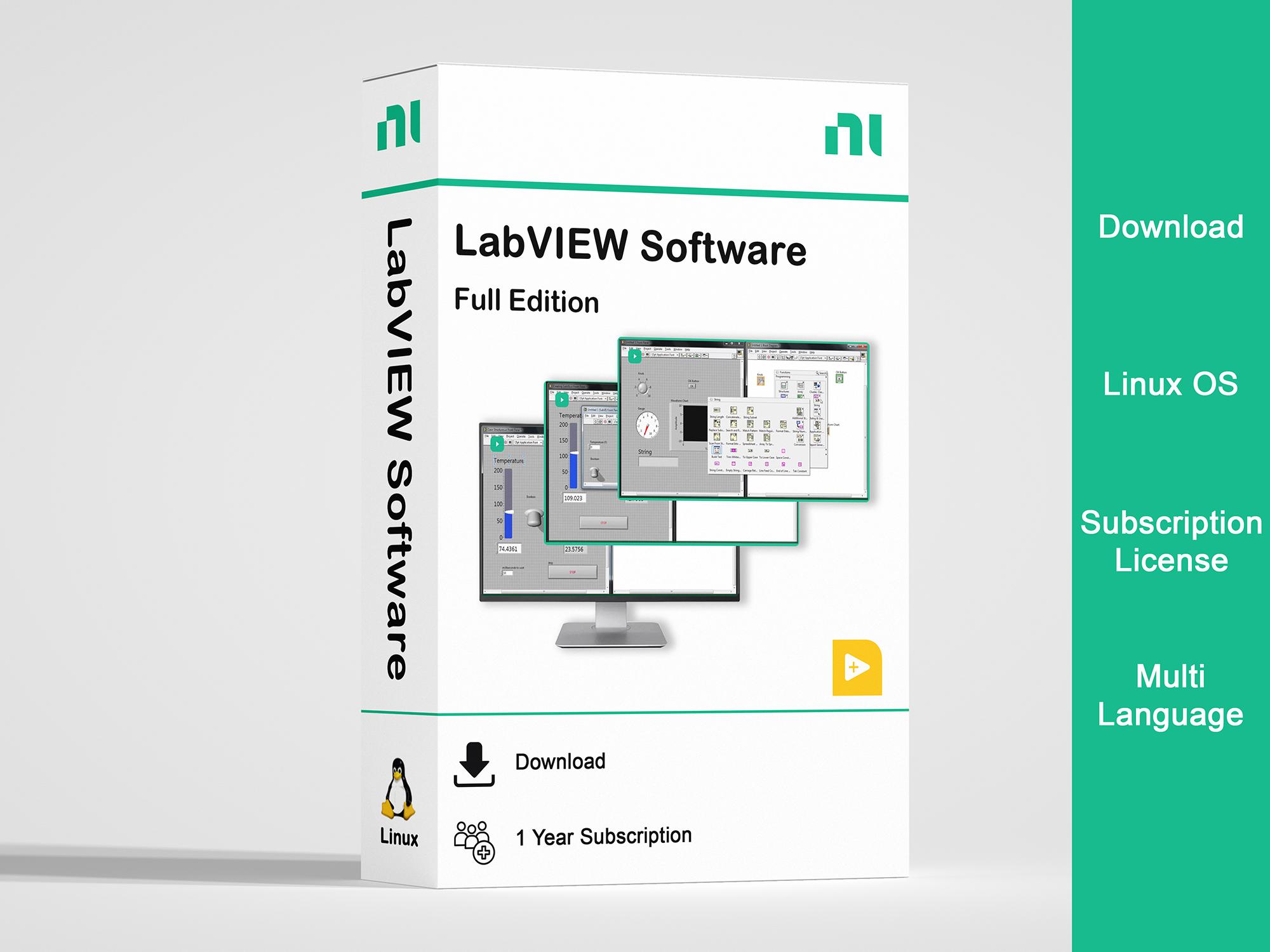 NI/emerson 788369-35 Labview Software-Full Edition