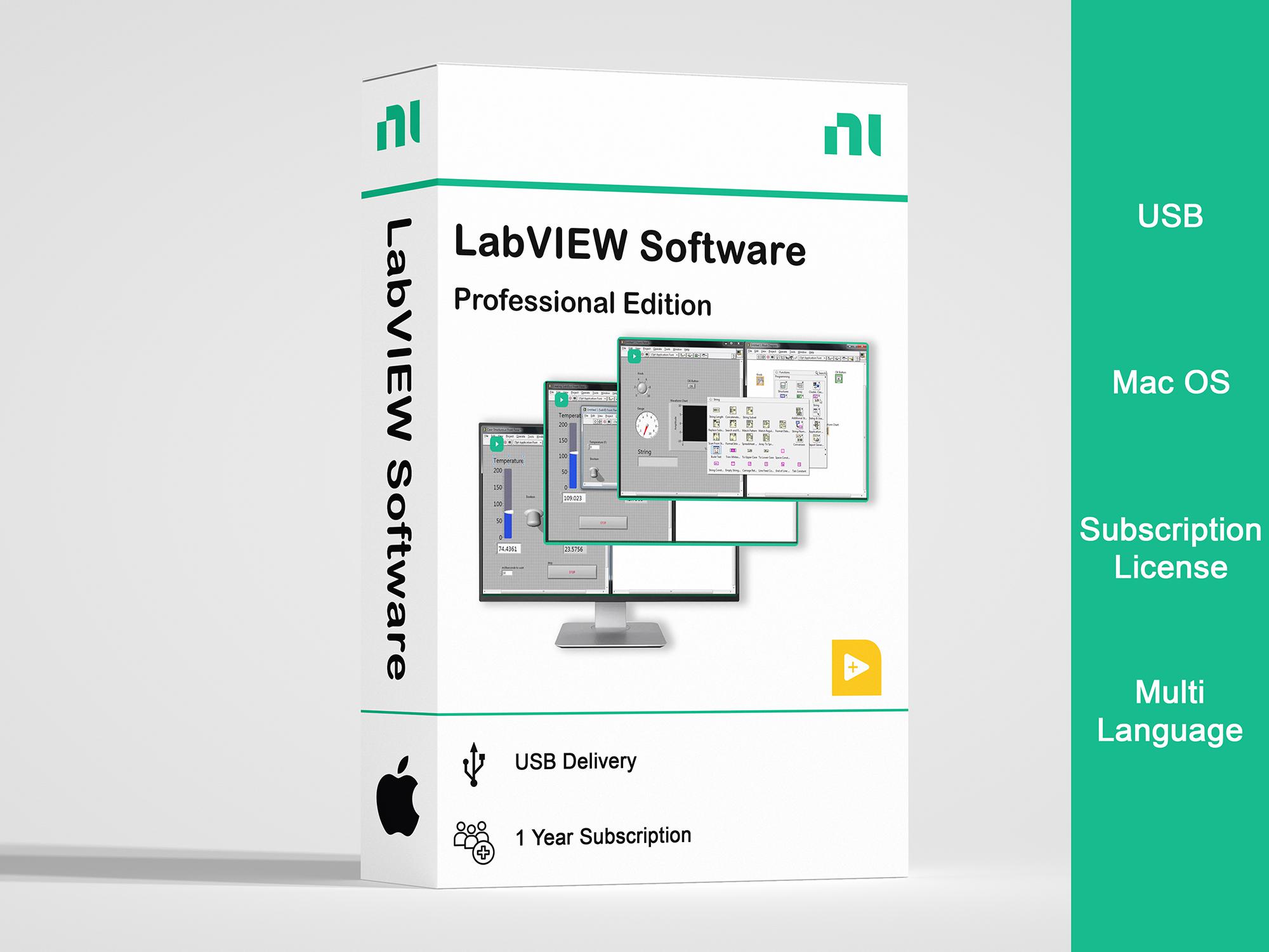 NI/emerson 788370-35Wm Labview Software-Professional Edition