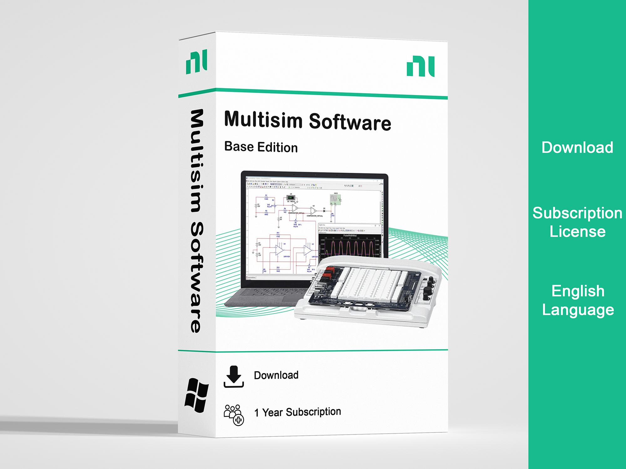 NI/emerson 788397-35 Multisim Software-Base Edition