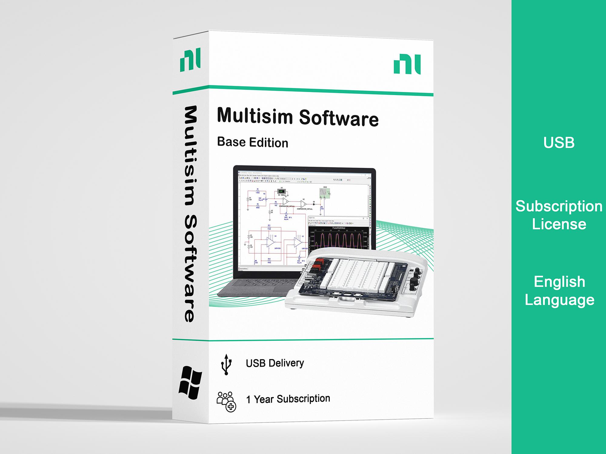 NI 788397-35Wm Multisim Software-Base Edition