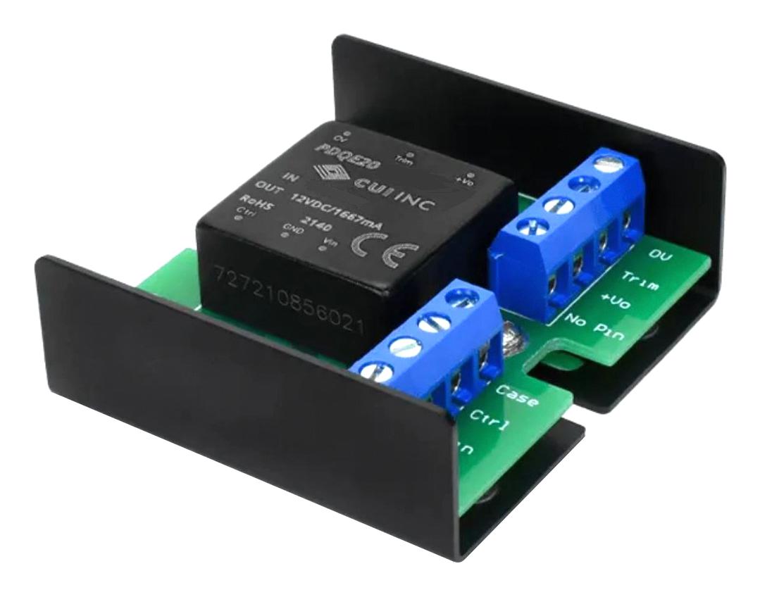 Cui Pdqe20-Q24-S3-U Dc-Dc Converter, 1 O/p, 16.5W