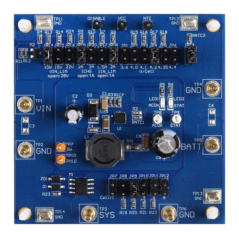 Monolithic Power Systems (Mps) Ev2759A-Q-00A Eval Board, Li-Ion/polymer Batt Charger