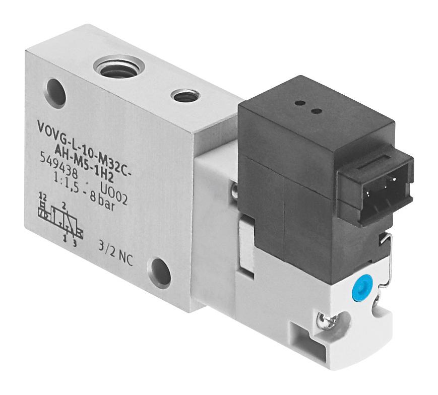 Festo 560697 Vovg-L10-M32C-Ah-M5-1H2 Solenoid Valve