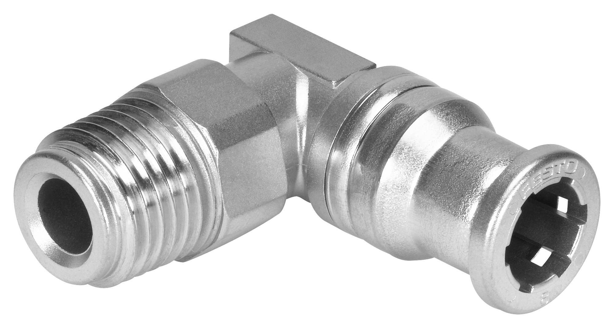 Festo 162877 Crqsl-3/8-12 Push-In L-Fitting