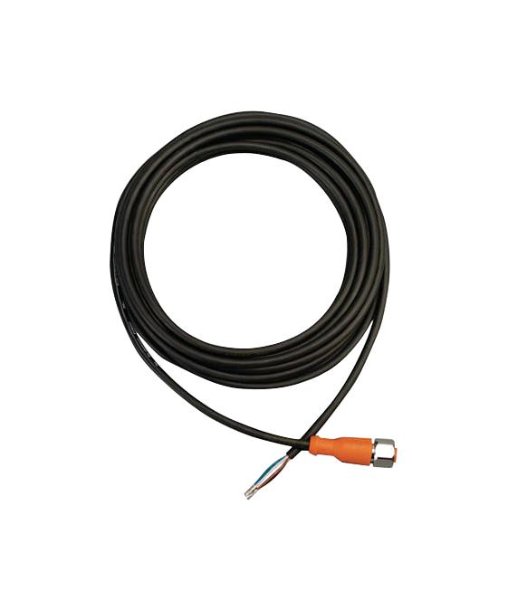 Omega M12C-Sil-4-R-F-1.5 Sensor Cord, M12 R/a Rcpt-Free End, 1.5M