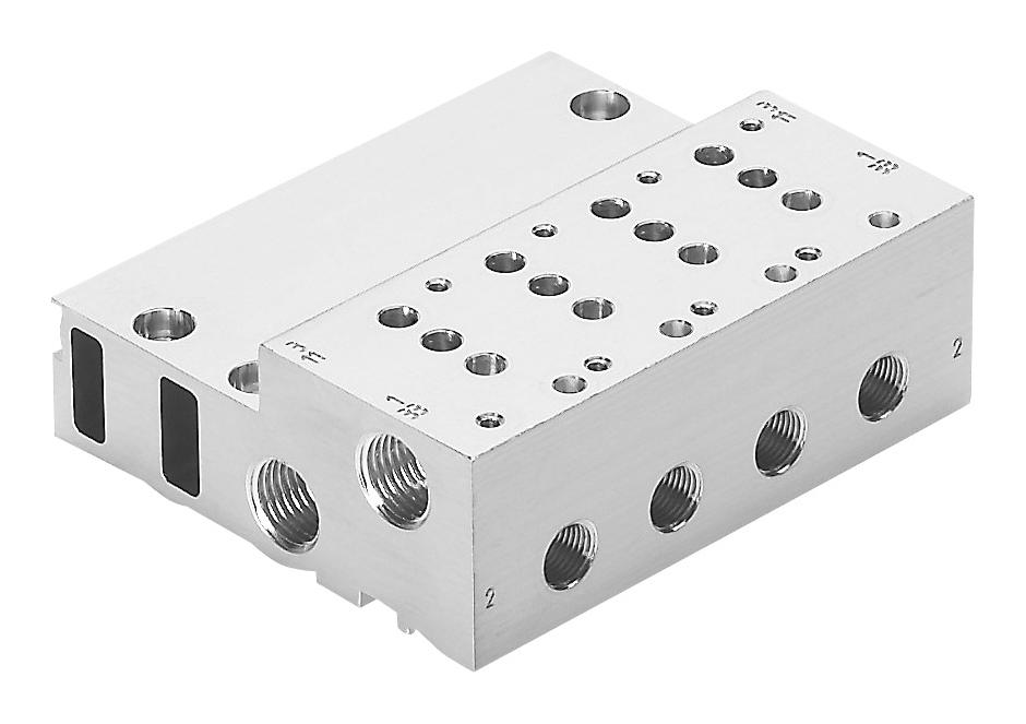 Festo 525223 Mha3-Pr6-3-1/8 Manifold Block