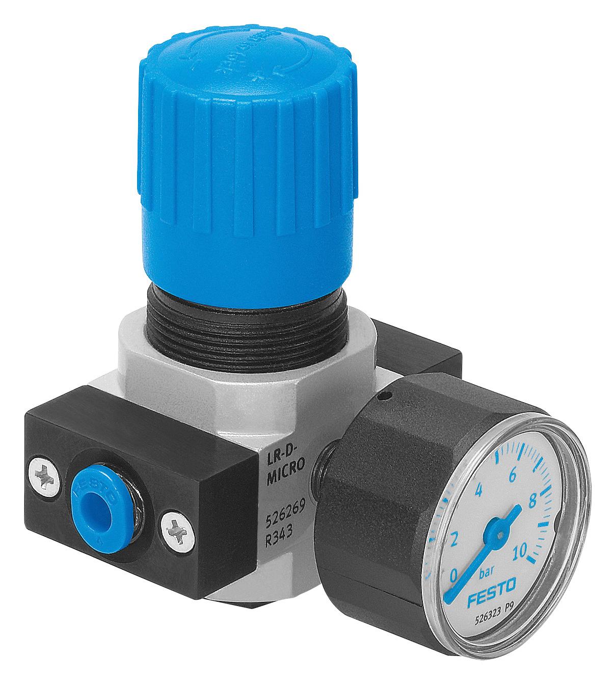 Festo 526271 Lr-Qs6-D-7-Micro Pressure Regulator