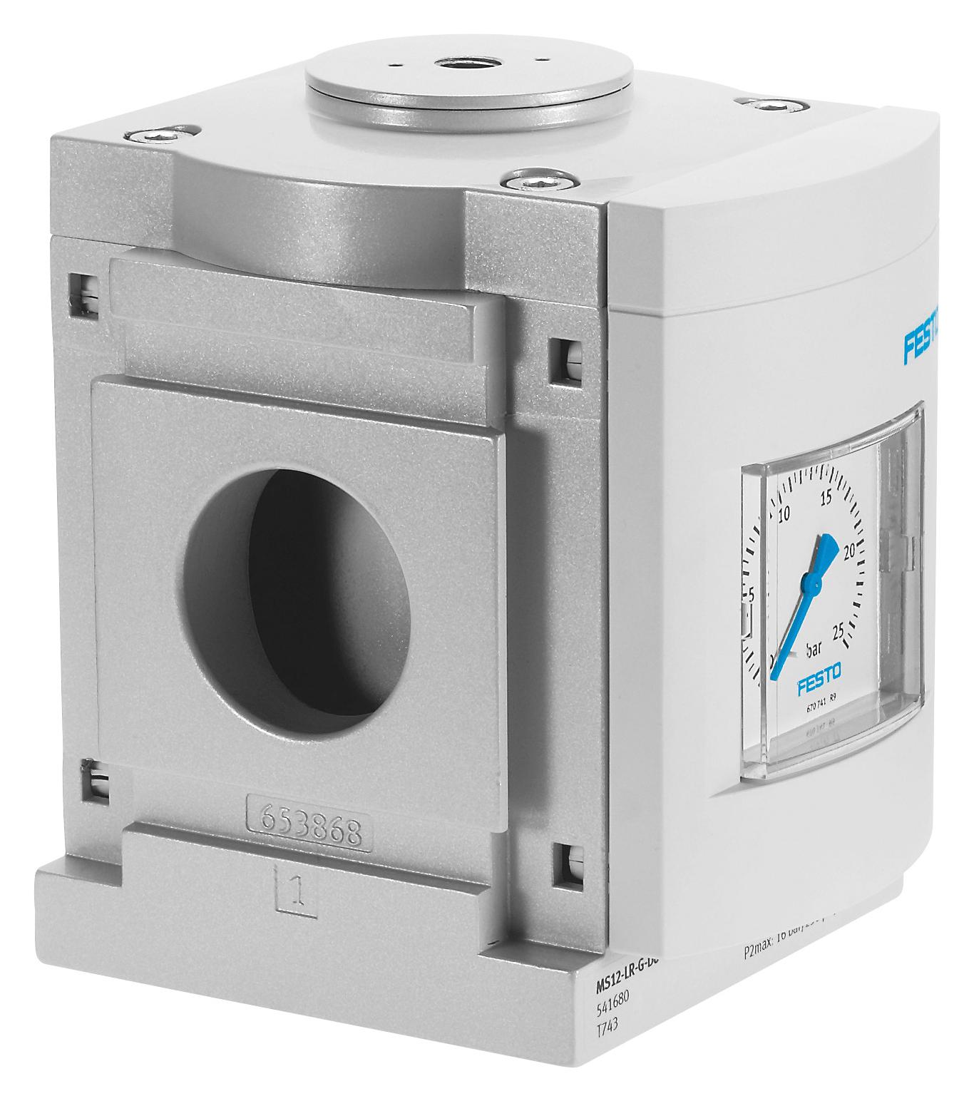 Festo 541680 Ms12-Lr-G-Po Pressure Regulator