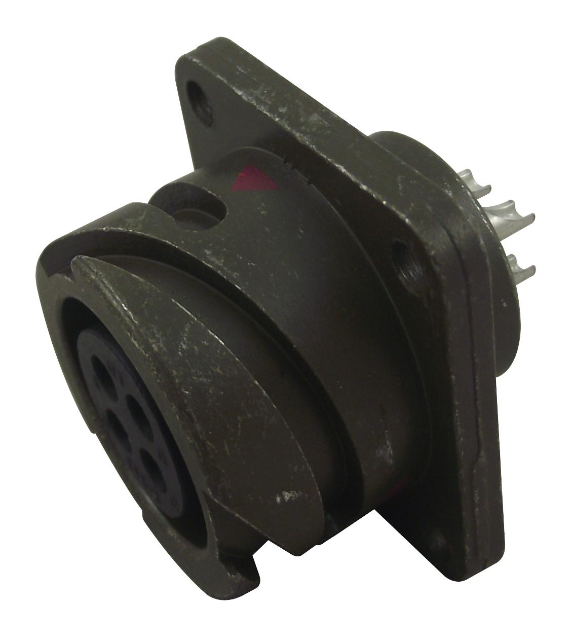 ITT Cannon Ca3102E14S-2Sb Receptacle, Fixed, 4Way