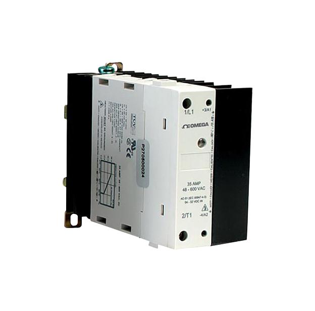 Omega Ssrdin600Dc30 Solid State Relay, 30A, 48 To 600Vac