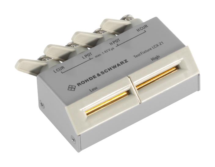 Rohde & Schwarz Lcx-Z1 Test Fixture For Axial/radial