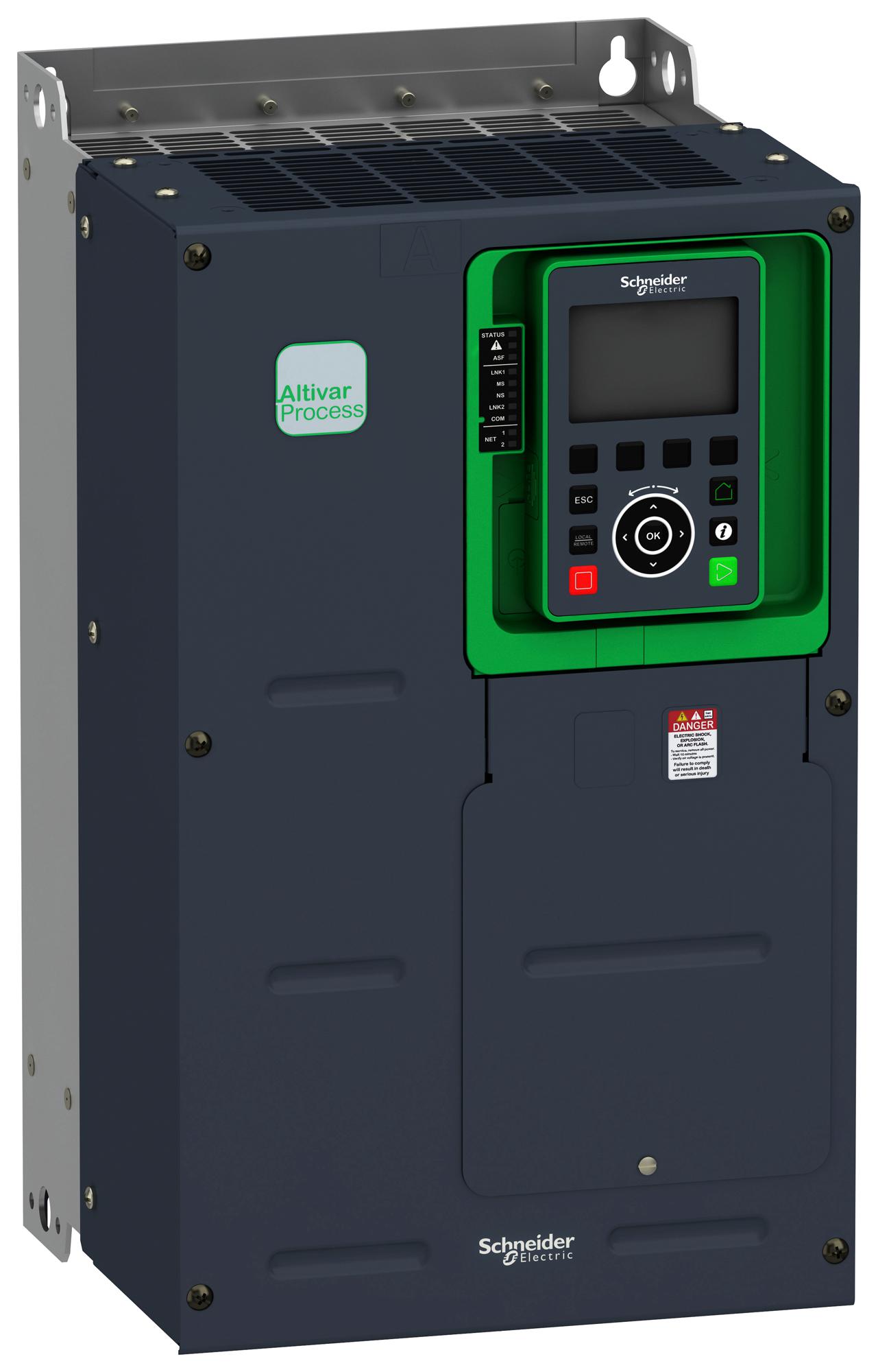 Schneider Electric Atv630U55Y6 Variable Speed Drive, 3-Ph, 7.2A, 5.5Kw