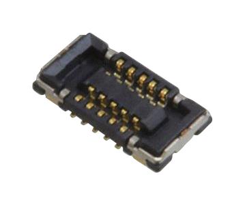 Molex 504618-1012 Mezzanine Connector, Rcpt, 10Pos, 2Row/0.35mm