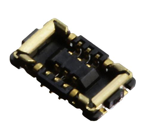 Molex 505066-0622 Mezzanine Connector, Rcpt, 6Pos, 2Row, 0.35mm