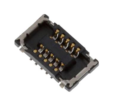 Molex 505550-1020 Mezzanine Connector, Rcpt, 10Pos, 2Row, 0.4mm