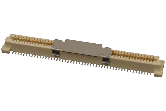 Amphenol Communications Solutions 61082-101402Lf Mezzanine Connector, Rcpt, 100Pos, 2Row/0.8mm