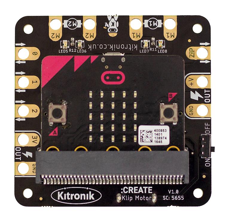 Kitronik 5655 Klip Motor Driver Board, Bbc Micro: Bit