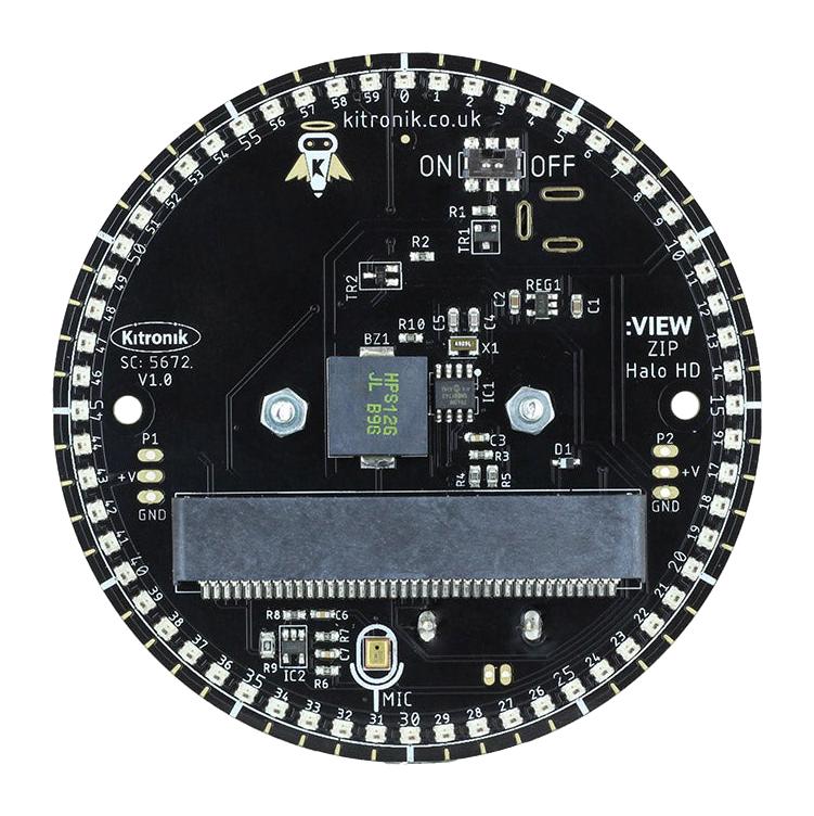 Kitronik 5672 Halo Board, 3.5 To 5V, Bbc Micro: Bit