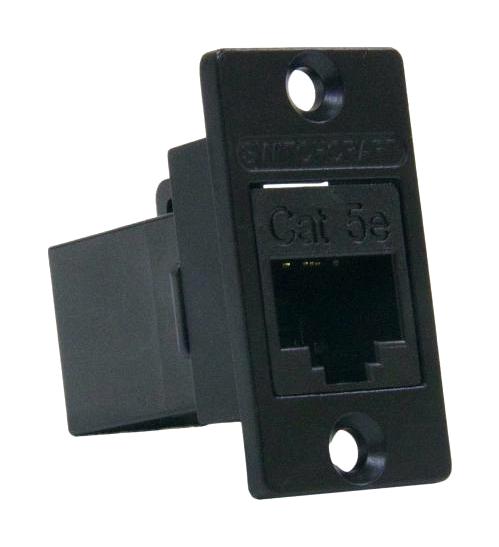 Switchcraft/conxall Nhrj45D5Eb Adaptor, In-Line, Rj45 Jack-Jack, 8Pos