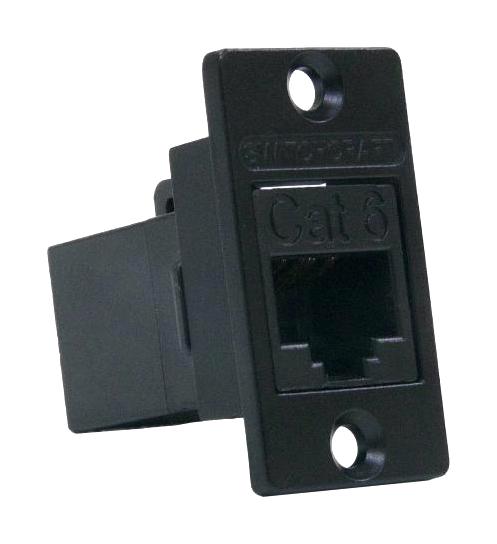 Switchcraft/conxall Nhrj45D6B Adaptor, In-Line, Rj45 Jack-Jack, 8Pos