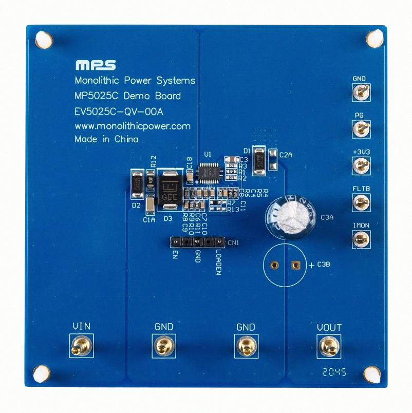 Monolithic Power Systems (Mps) Ev5025C-Qv-00A Hot-Swap Ctrl, -40 To 125Deg C