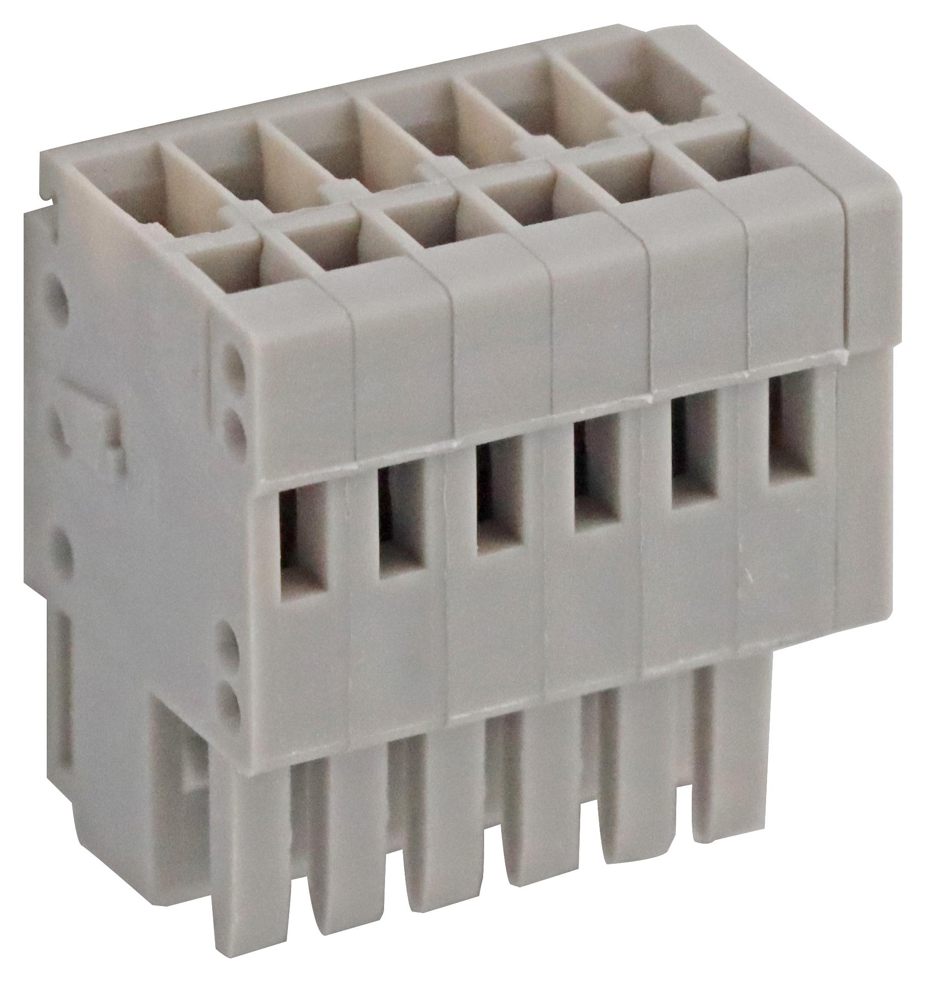 Multicomp Pro Mp008949 Terminal Block, Pluggable, 6Way, 20Awg