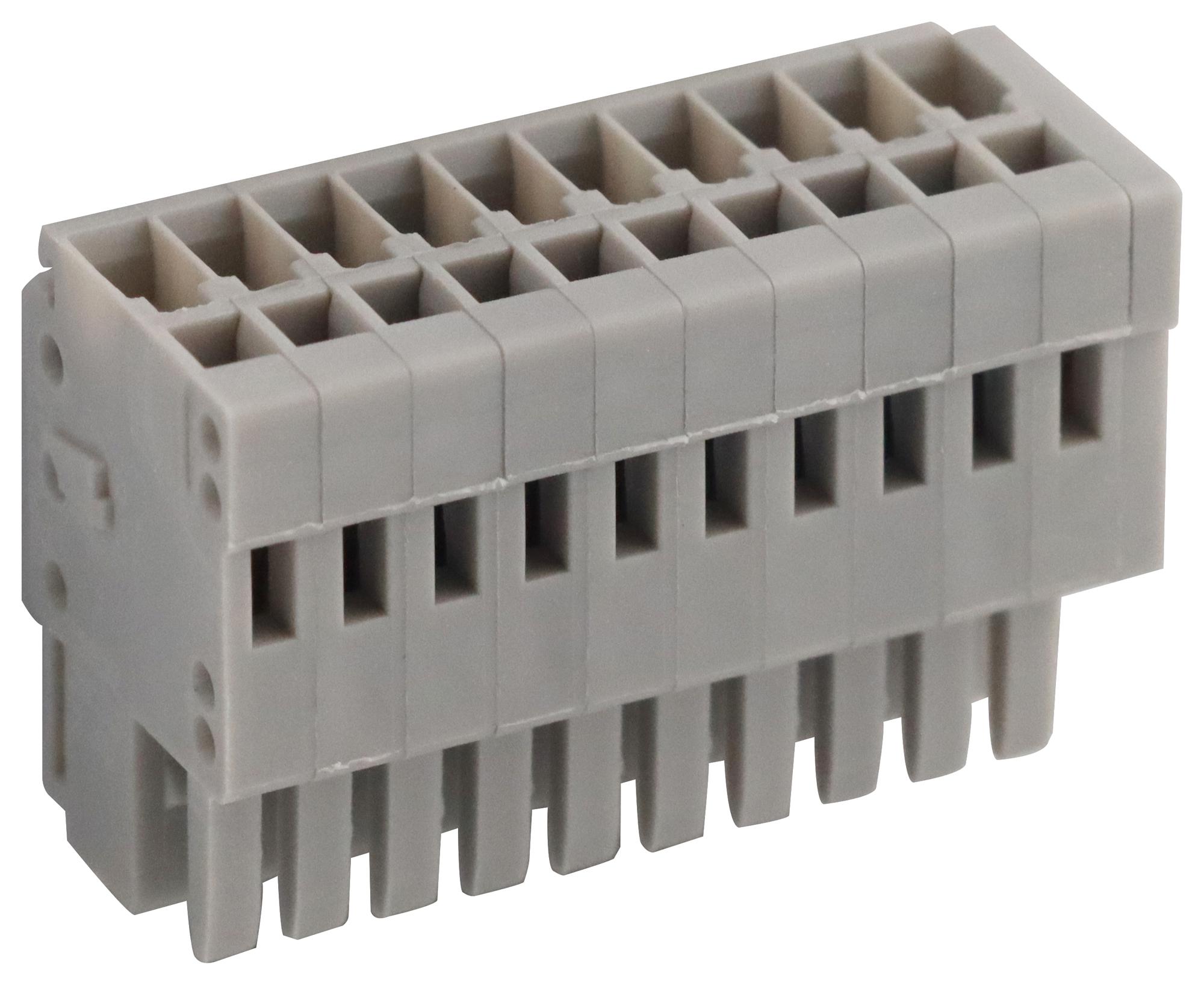 Multicomp Pro Mp008951 Terminal Block, Pluggable, 10Way, 20Awg