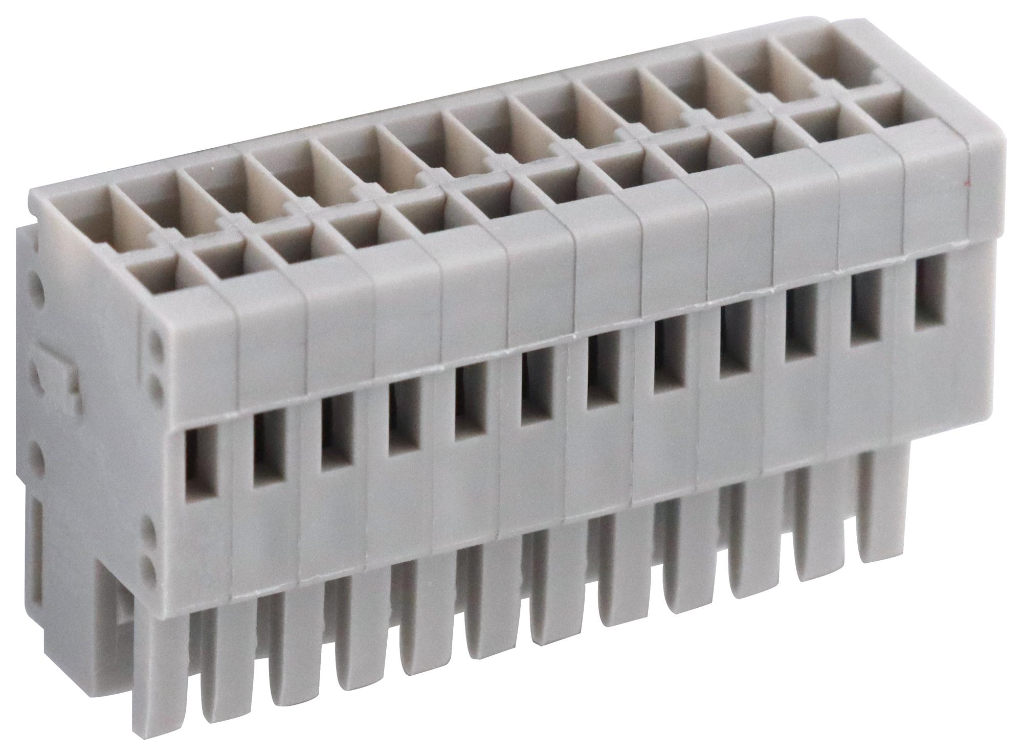 Multicomp Pro Mp008952 Terminal Block, Pluggable, 12Way, 20Awg