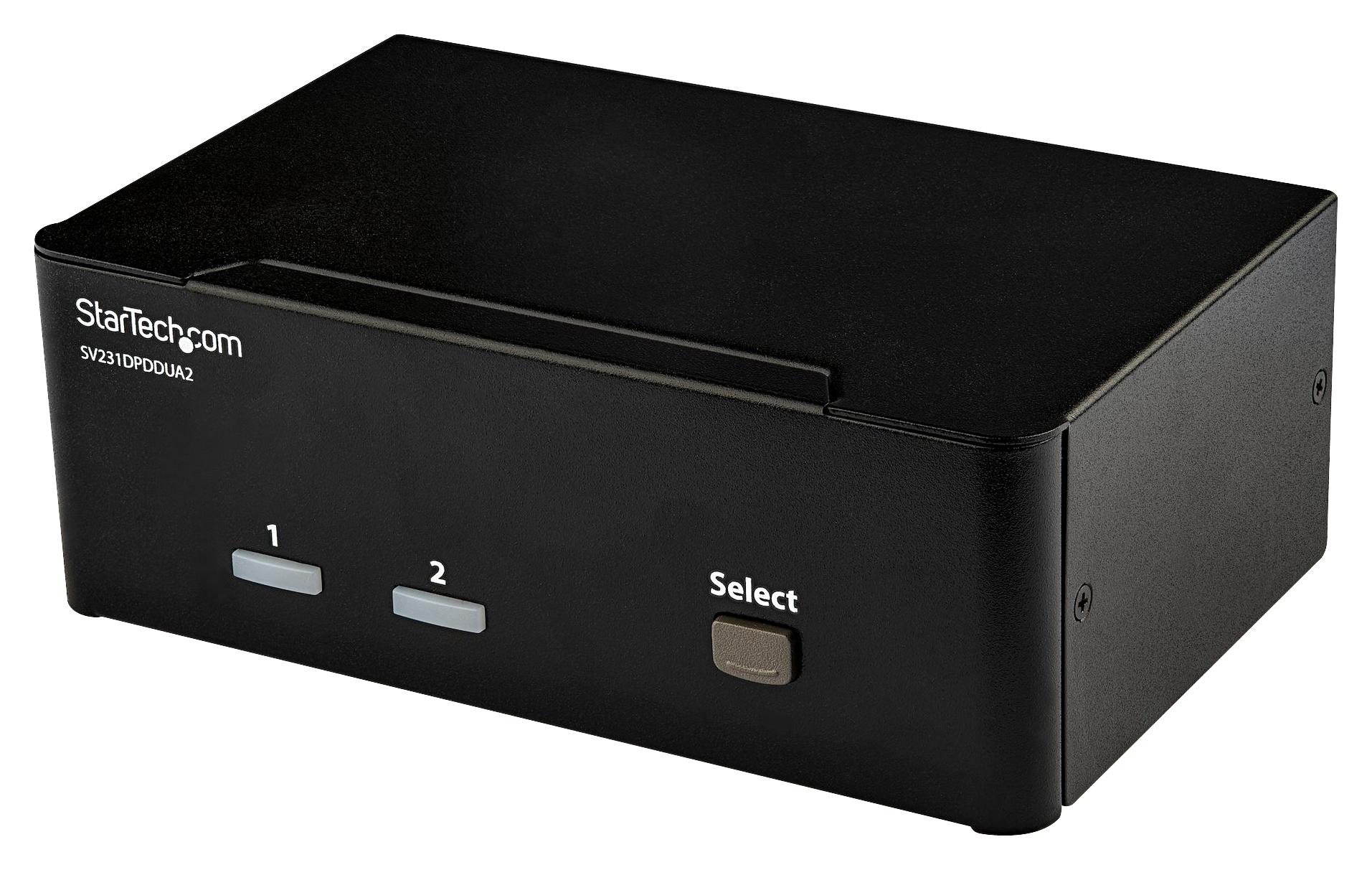 Startech Sv231Dpddua2 Kvm Switch, 2Port, Automatic