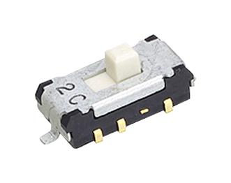 NIDEC Components Cms-2202Ta Slide Switch, Dpdt, 0.1A, 12Vdc, Smd