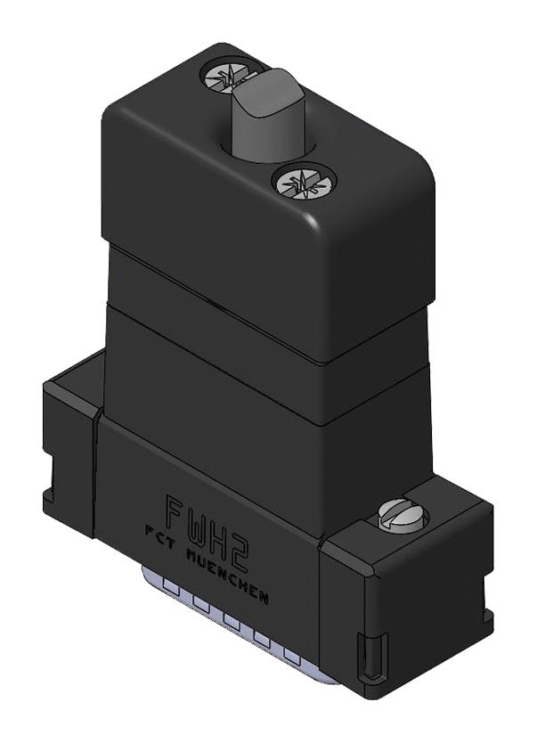 Molex/fct 173114-0388 D Sub Backshell, 180Deg, Size Da, Ip67