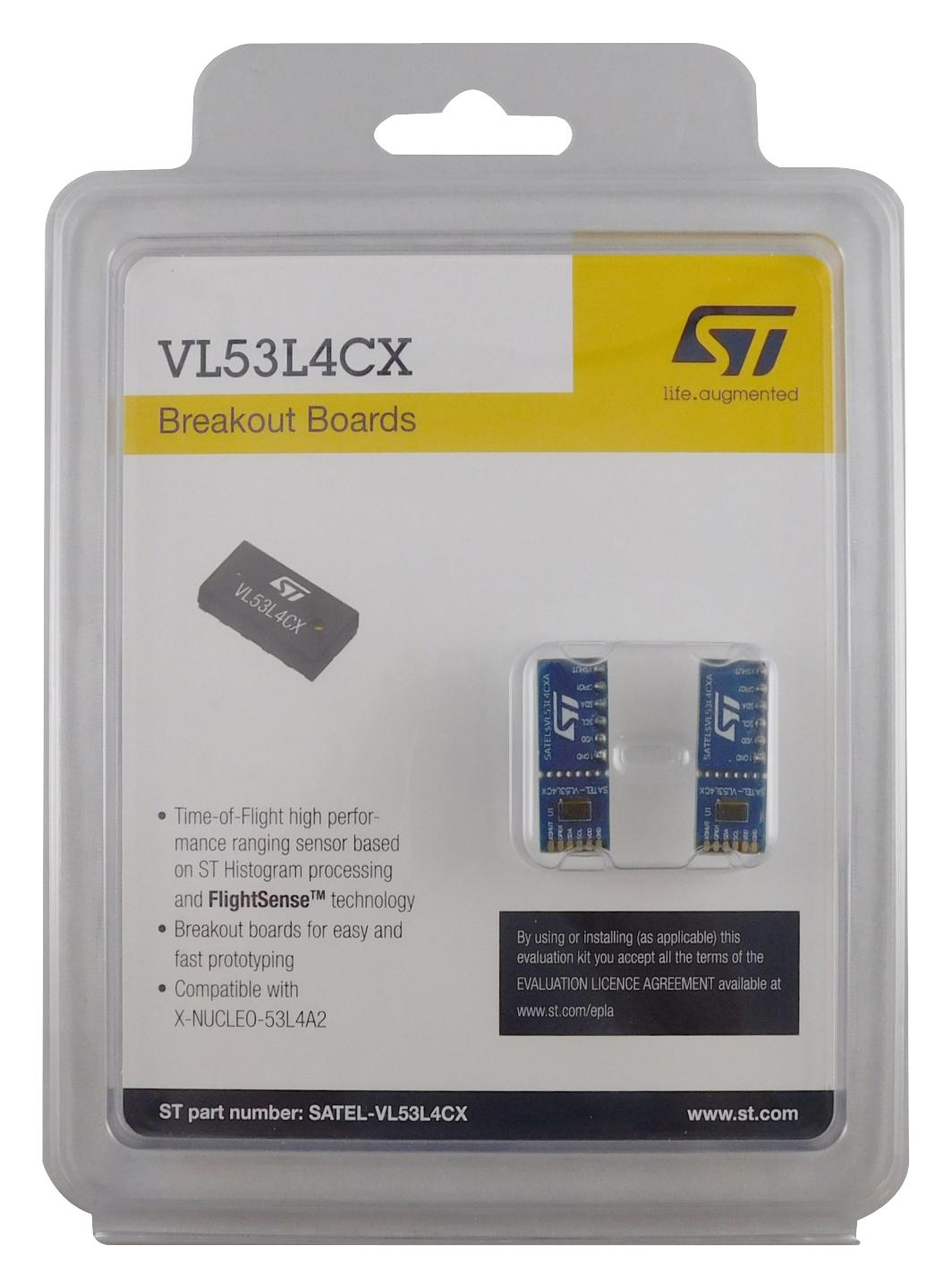 STMicroelectronics Satel-Vl53L4Cx Breakout Board, Sensor