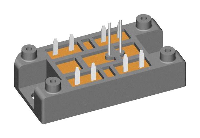 Littelfuse Vui72-16Noxt Diode Module, Bridge, 75A, 1.38V, 1.6Kv