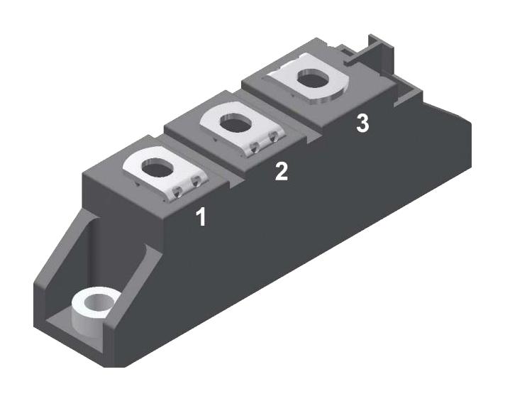 Littelfuse Mek95-06Da Diode Module, Cc, 95A, 1.36V, 600V