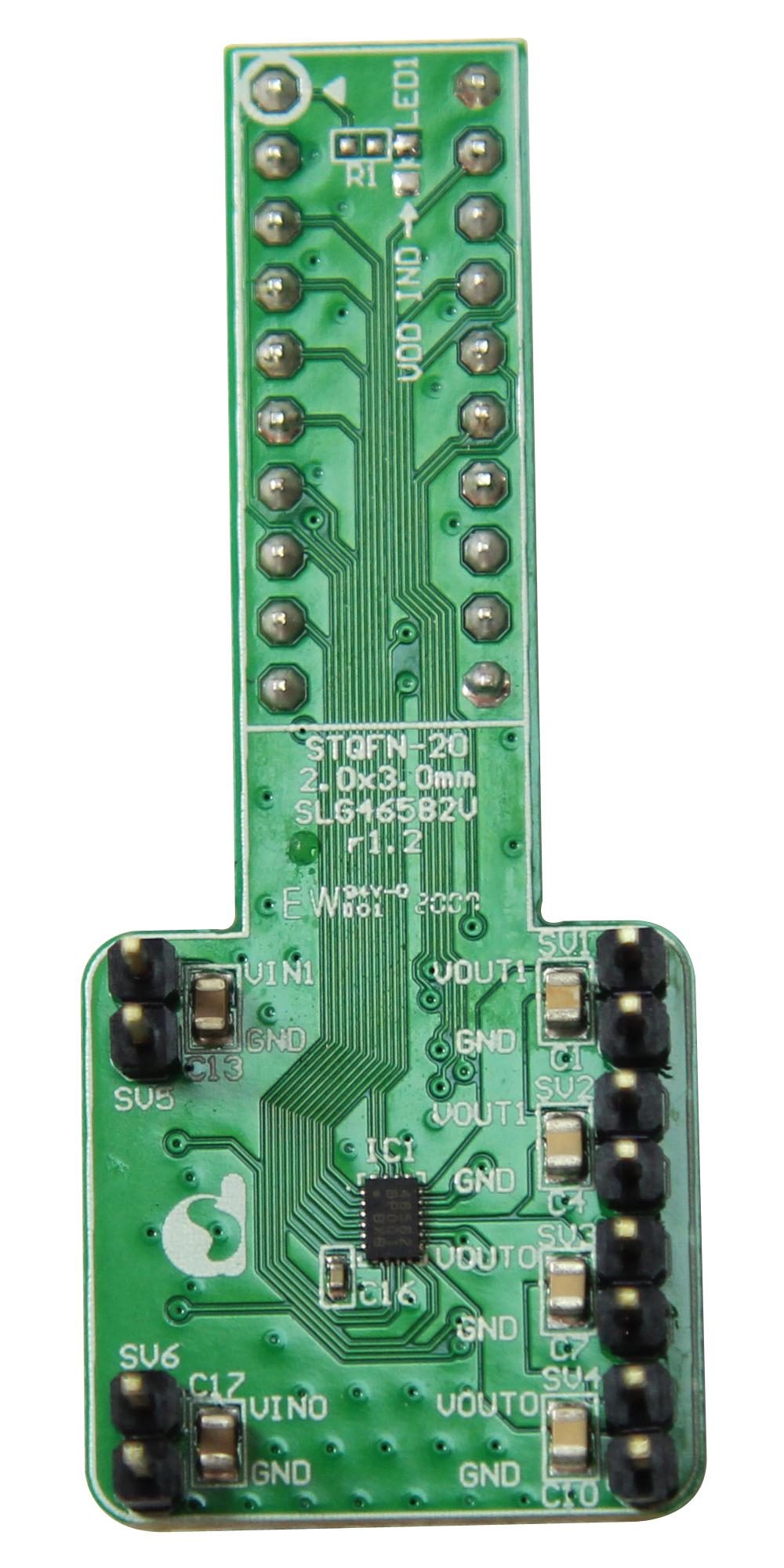 Renesas Slg46582V-Dip Proto Board, Dip-20, Mixed-Signal Matrix