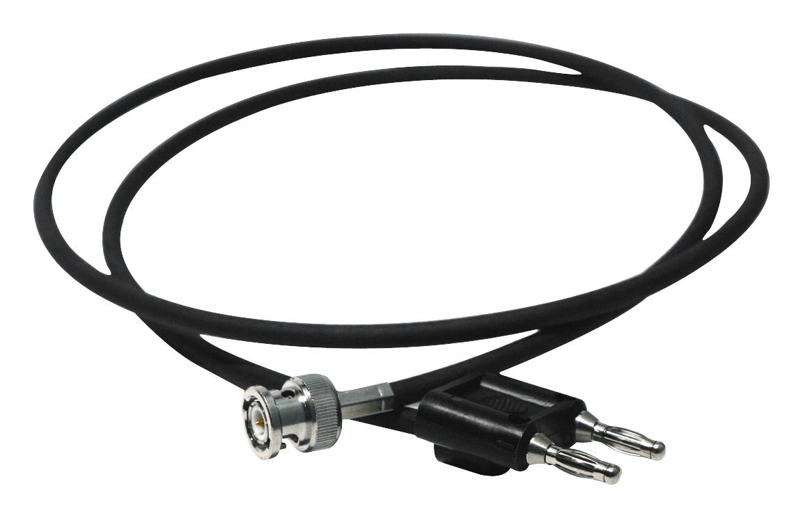 Mueller Electric Bu-5070-B-12-0 Bnc Plug-4mm Banana Plug, Blk, 12