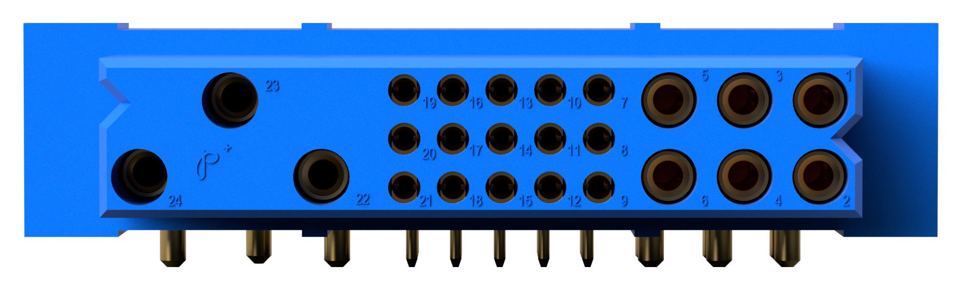 Positronic Pcih47F300A1/aa Power Connector, Rcpt, 47Pos, Th