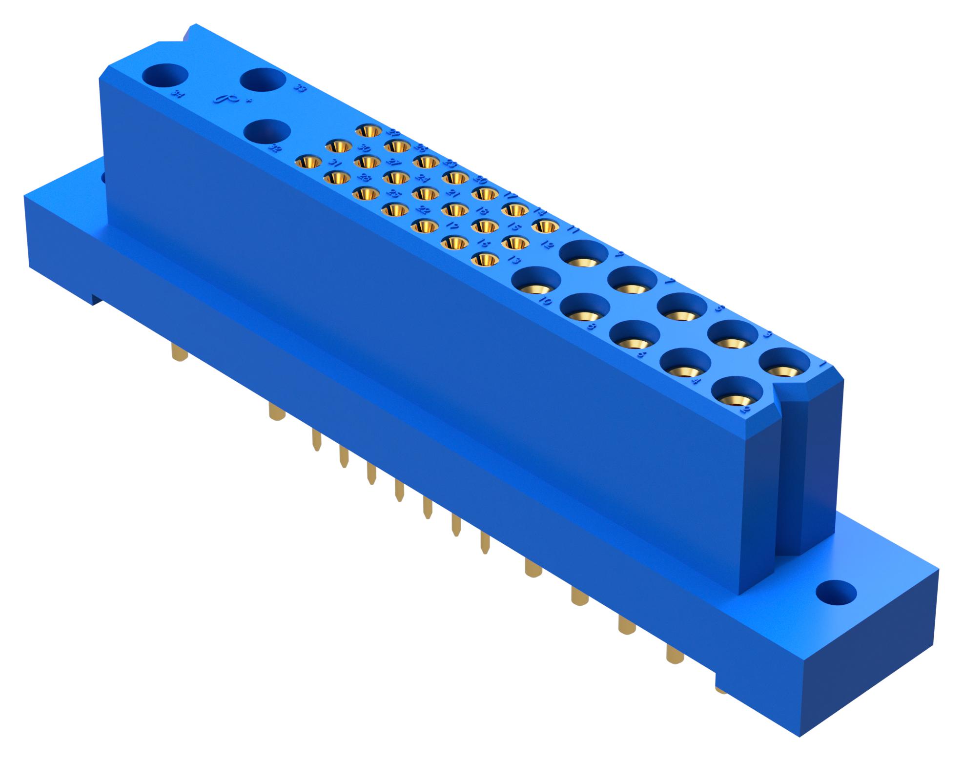 Positronic Pcim30W15M400A1/aa Connector Alim. Rect, Male 90Â°, 30 Voies Trav