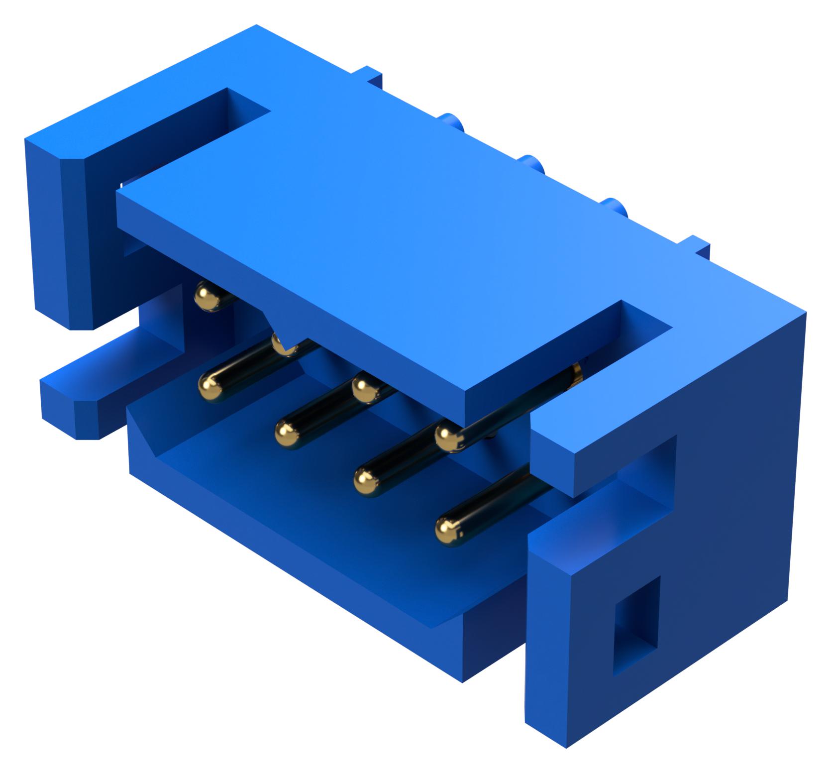 Positronic Plb08M300A1/aa Power Connector, Plug, 8Pos, 2Rows, Th