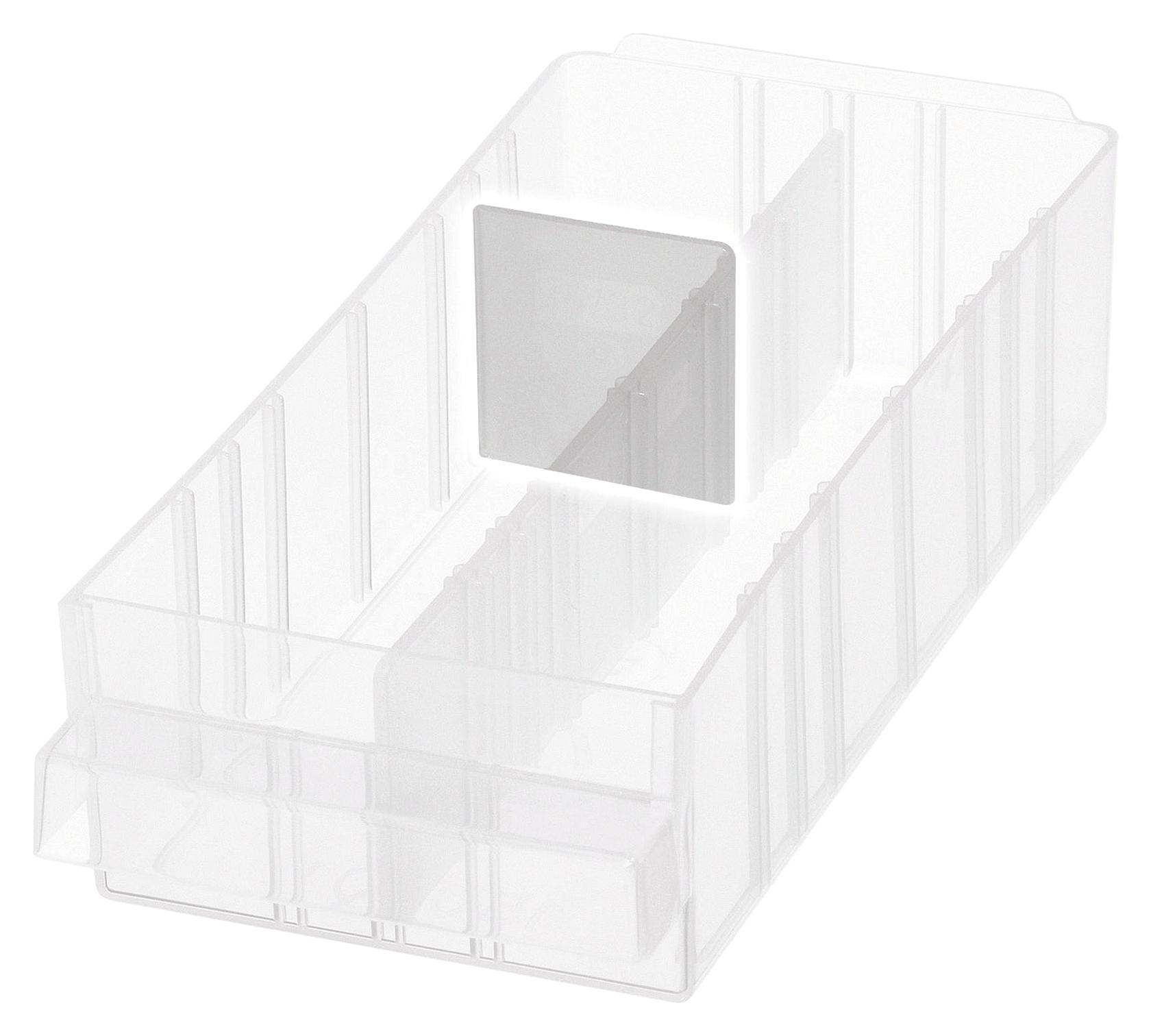 Raaco 111393 Drawer Divider, Small, Clear