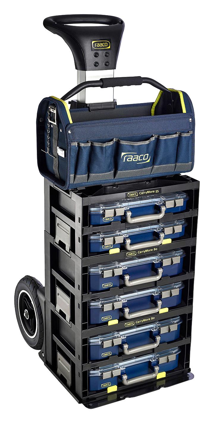 Raaco 181280 Carrymore Trolley, 80Kg/1.1Mx400mm X 575mm