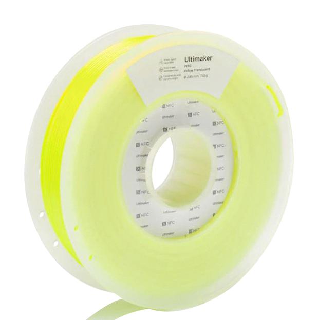 Ultimaker 227342 3D Filament, Petg, 2.85mm, Fluoresc Yel