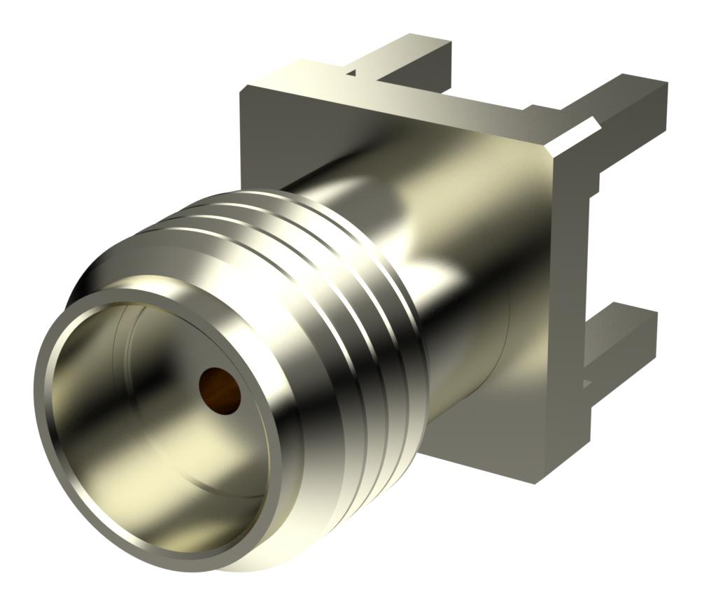 Taoglas Pcb.smafstj.ni Rf Coax Connector, Sma Jack, 50 Ohm, Pcb