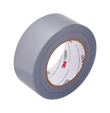 3M 1900, Silver, 50M X 50mm Tape, Duct, 50M X 50mm, Silver