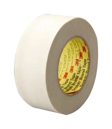 3M 361, White, 55M X 50mm Tape, Glass Cloth, 55M X 50mm, White