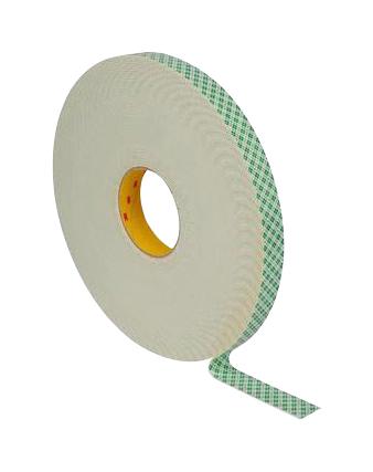 3M 4026, White, 33M X 25mm Tape, Double Sided, 33M X 25mm, White