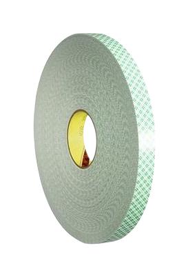 3M 4032, White, 66M X 19mm Tape, Double Sided, 66M X 19mm, White