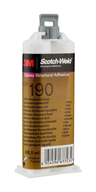 3M Dp190, Grey, 400Ml Adhesive, Grey, Cartridge, 400Ml