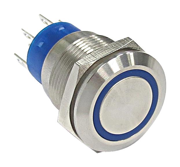 C&k Components Atp19-Sl3-624-B0Da-03Q Anti Vandal Sw, Dpdt, 3A, 28Vdc